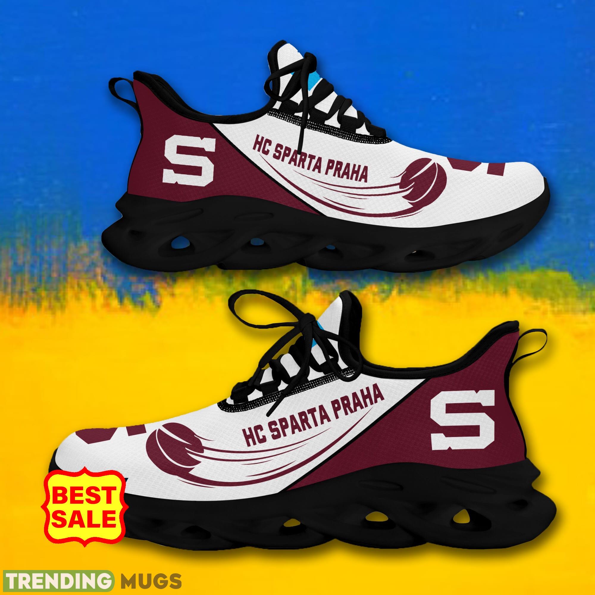 Tipsport Extraliga Running Sneakers HC Sparta Praha Logo Max Soul Shoes For Fans Max Soul Tipsport Extraliga Running Sneakers HC Sparta Praha Logo Max Soul Shoes For Fans Max Soul