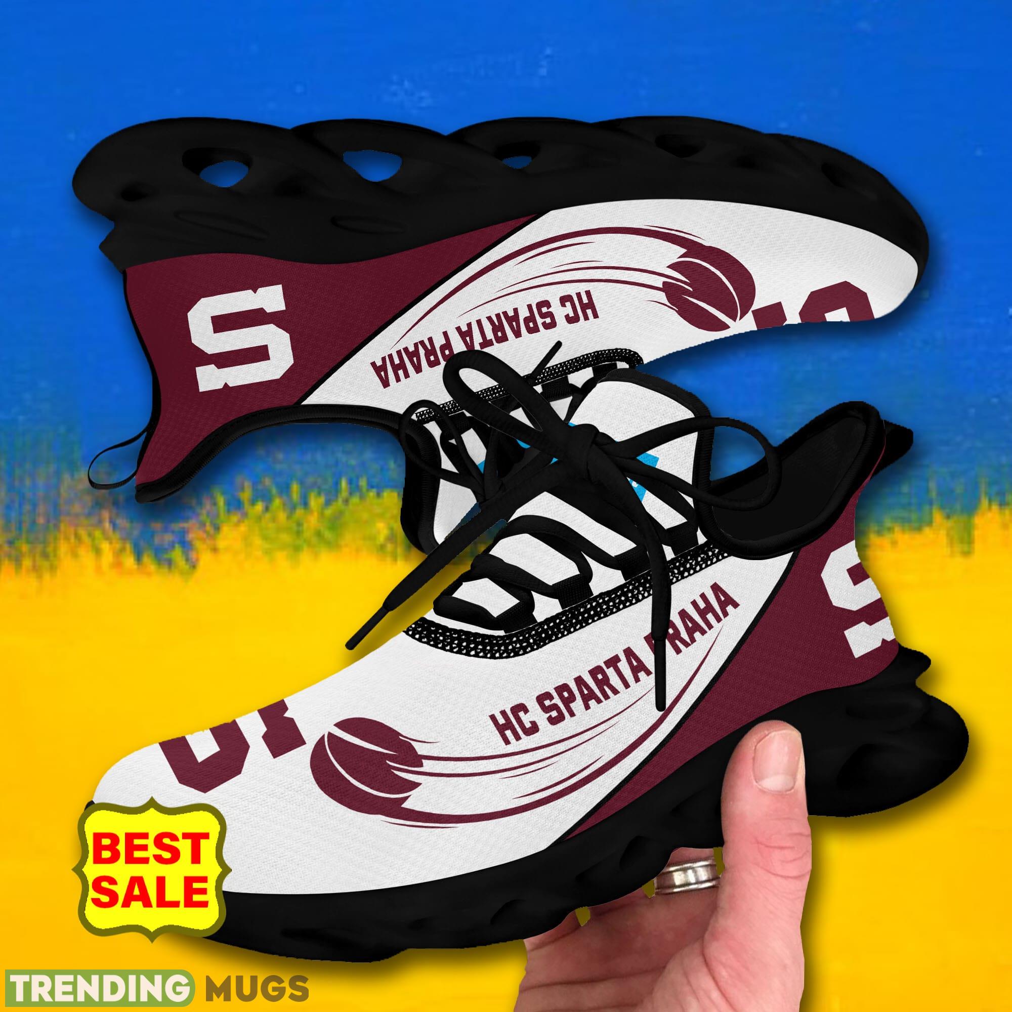 Tipsport Extraliga Running Sneakers HC Sparta Praha Logo Max Soul Shoes For Fans Max Soul Tipsport Extraliga Running Sneakers HC Sparta Praha Logo Max Soul Shoes For Fans Max Soul