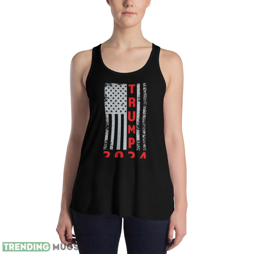 Trump 2024 American Flag USA Gift Black T Shirt Dark Shirt Trump 2024 American Flag USA Gift Black T Shirt Dark Shirt