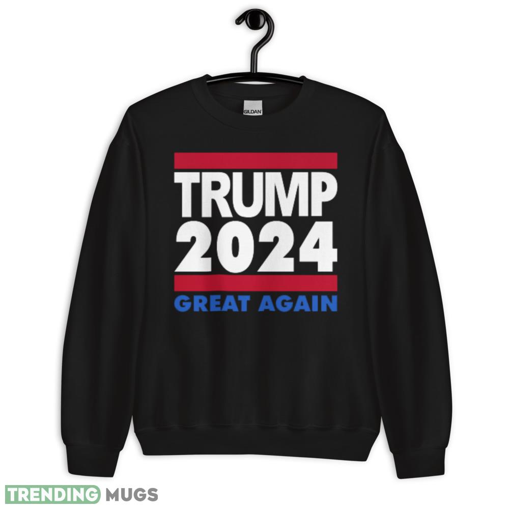 TRUMP 2024 GREAT AGAIN Design 8 Black T Shirt - 18000 Unisex Heavy Blend Crewneck Sweatshirt TRUMP 2024 GREAT AGAIN Design 8 Black T Shirt - 18000 Unisex Heavy Blend Crewneck Sweatshirt