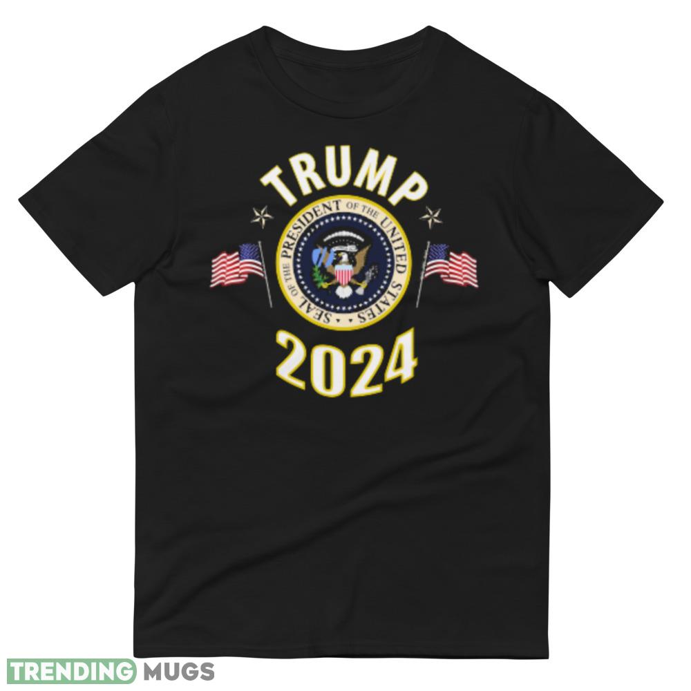 Trump 2024 Presidential Seal Design Black T Shirt Dark Shirt Trump 2024 Presidential Seal Design Black T Shirt Dark Shirt