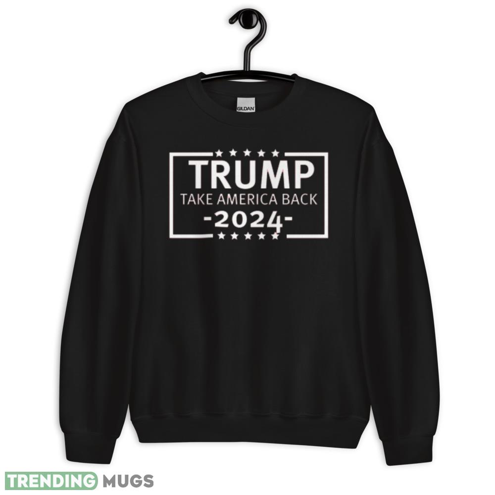 Trump 2024 Take America Back Design 3 Black T Shirt - 18000 Unisex Heavy Blend Crewneck Sweatshirt Trump 2024 Take America Back Design 3 Black T Shirt - 18000 Unisex Heavy Blend Crewneck Sweatshirt