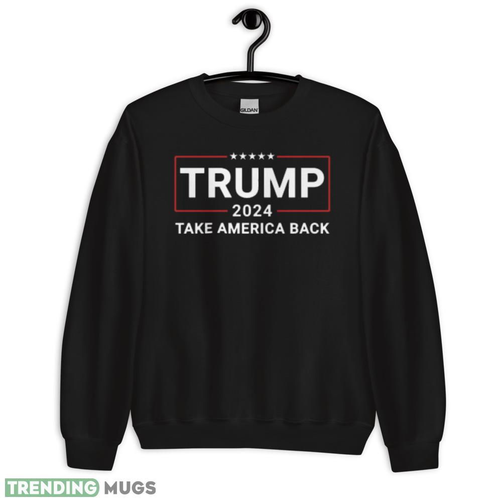 Trump 2024 Take America Back Design 8 Black T Shirt - 18000 Unisex Heavy Blend Crewneck Sweatshirt Trump 2024 Take America Back Design 8 Black T Shirt - 18000 Unisex Heavy Blend Crewneck Sweatshirt