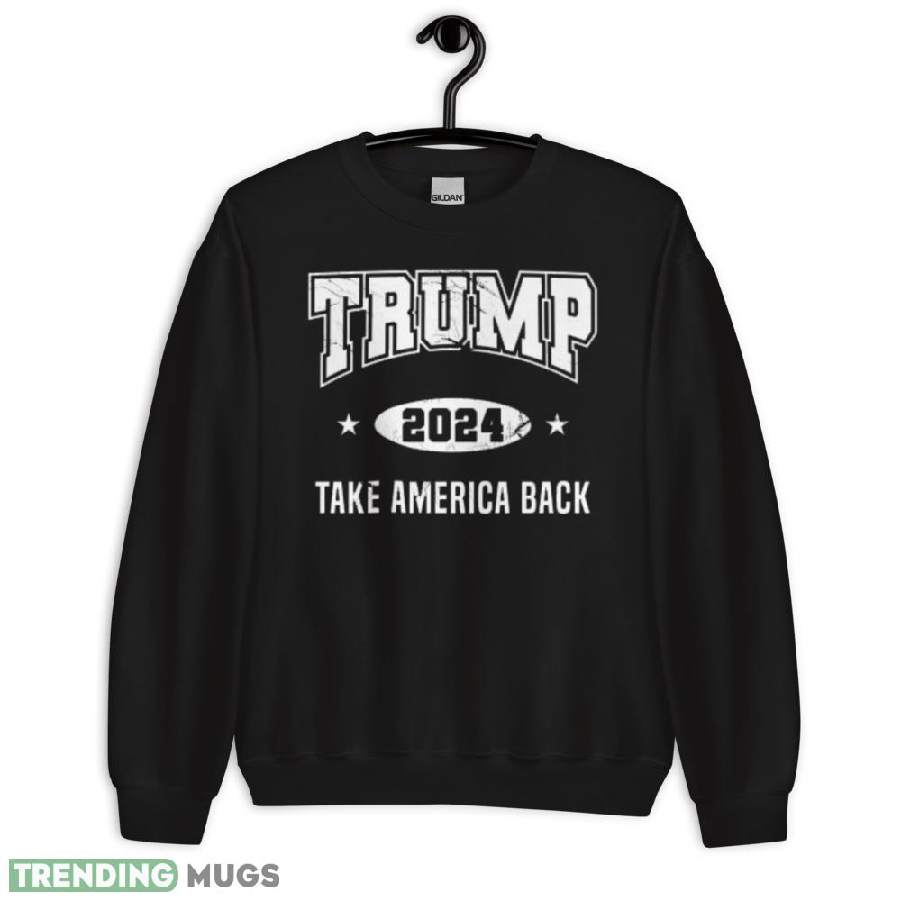 Trump 2024 Take America Back Funny Gift USA Shirt - 18000 Unisex Heavy Blend Crewneck Sweatshirt Trump 2024 Take America Back Funny Gift USA Shirt - 18000 Unisex Heavy Blend Crewneck Sweatshirt