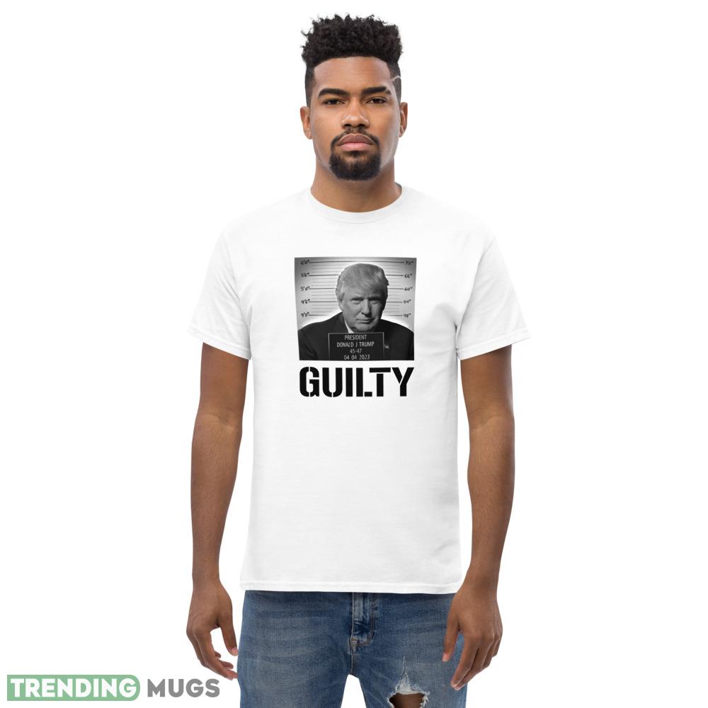 TRUMP GUILTY Funny White T Shirt Light Shirt TRUMP GUILTY Funny White T Shirt Light Shirt