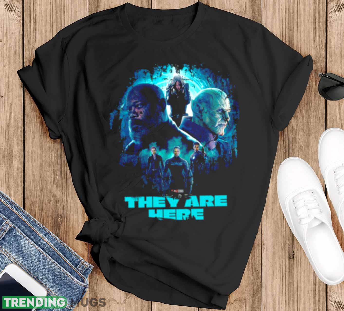 Unmasking The Secret Invasion Movie Marvel shirt - Black T-Shirt Unmasking The Secret Invasion Movie Marvel shirt - Black T-Shirt