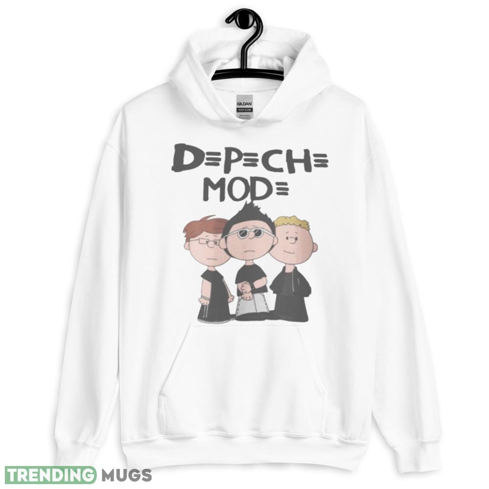 Vintage Depeche Mode Shirt - 18500 Unisex Heavy Blend Hooded Sweatshirt-1 Vintage Depeche Mode Shirt - 18500 Unisex Heavy Blend Hooded Sweatshirt-1