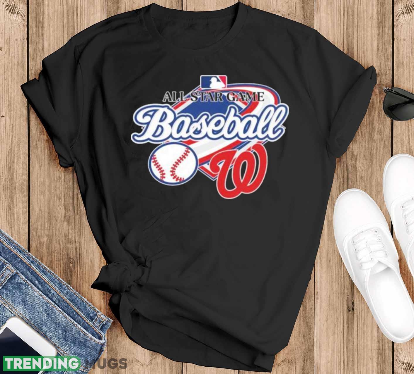 Washington Nationals All Star Game Baseball Logo 2023 Shirt - Black T-Shirt Washington Nationals All Star Game Baseball Logo 2023 Shirt - Black T-Shirt