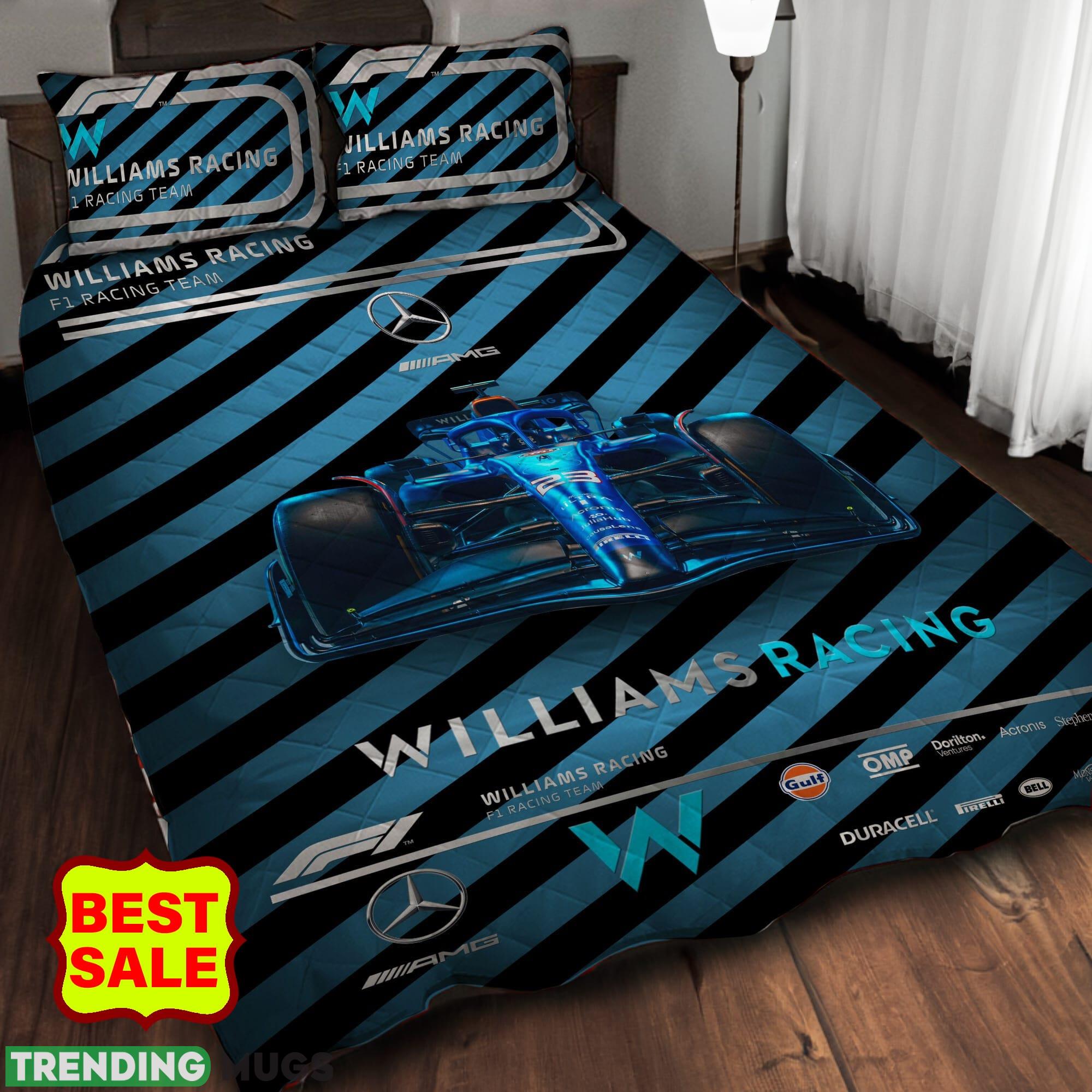 Williams Racing Big Logo Christmas Quilt Sets Comfort Full Size King Queen Twin Quilt Set Williams Racing Big Logo Christmas Quilt Sets Comfort Full Size King Queen Twin Quilt Set