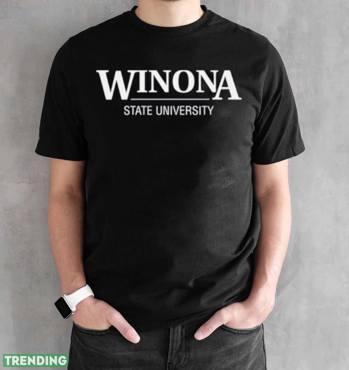 Winona State University shirt Dark Shirt Winona State University shirt Dark Shirt