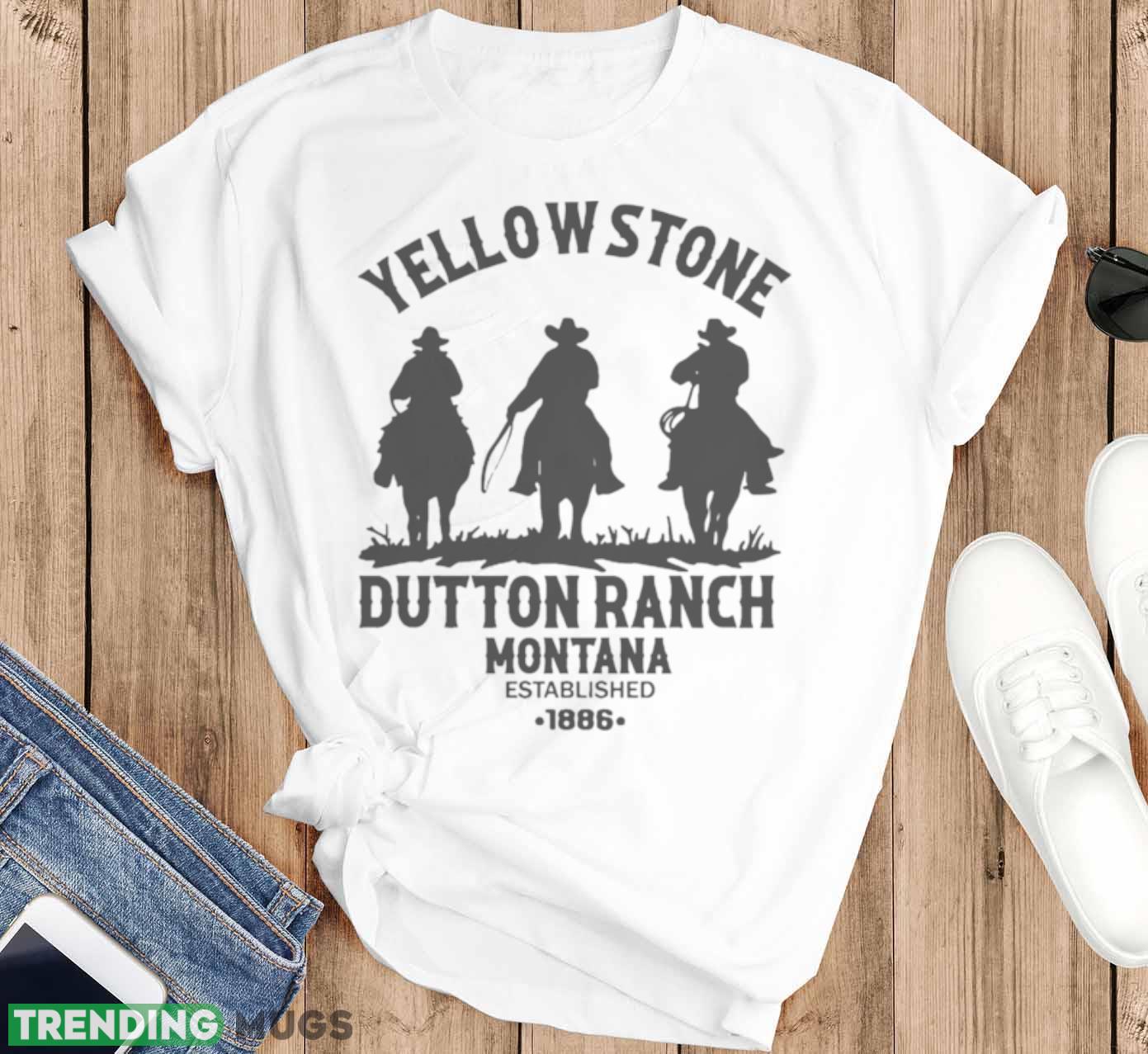 Yellowstone Dutton Ranch Montana Shirt Light Shirt Yellowstone Dutton Ranch Montana Shirt Light Shirt