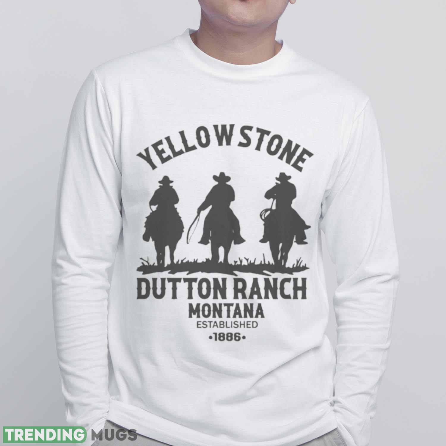 Yellowstone Dutton Ranch Montana Shirt Light Shirt Yellowstone Dutton Ranch Montana Shirt Light Shirt