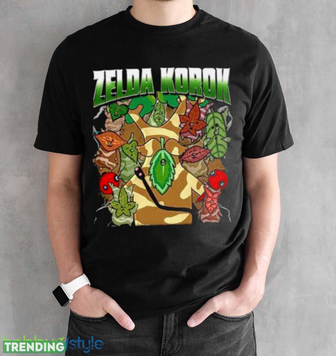 Zelda Korok Flora Of Hyrule Shirt Dark Shirt Zelda Korok Flora Of Hyrule Shirt Dark Shirt