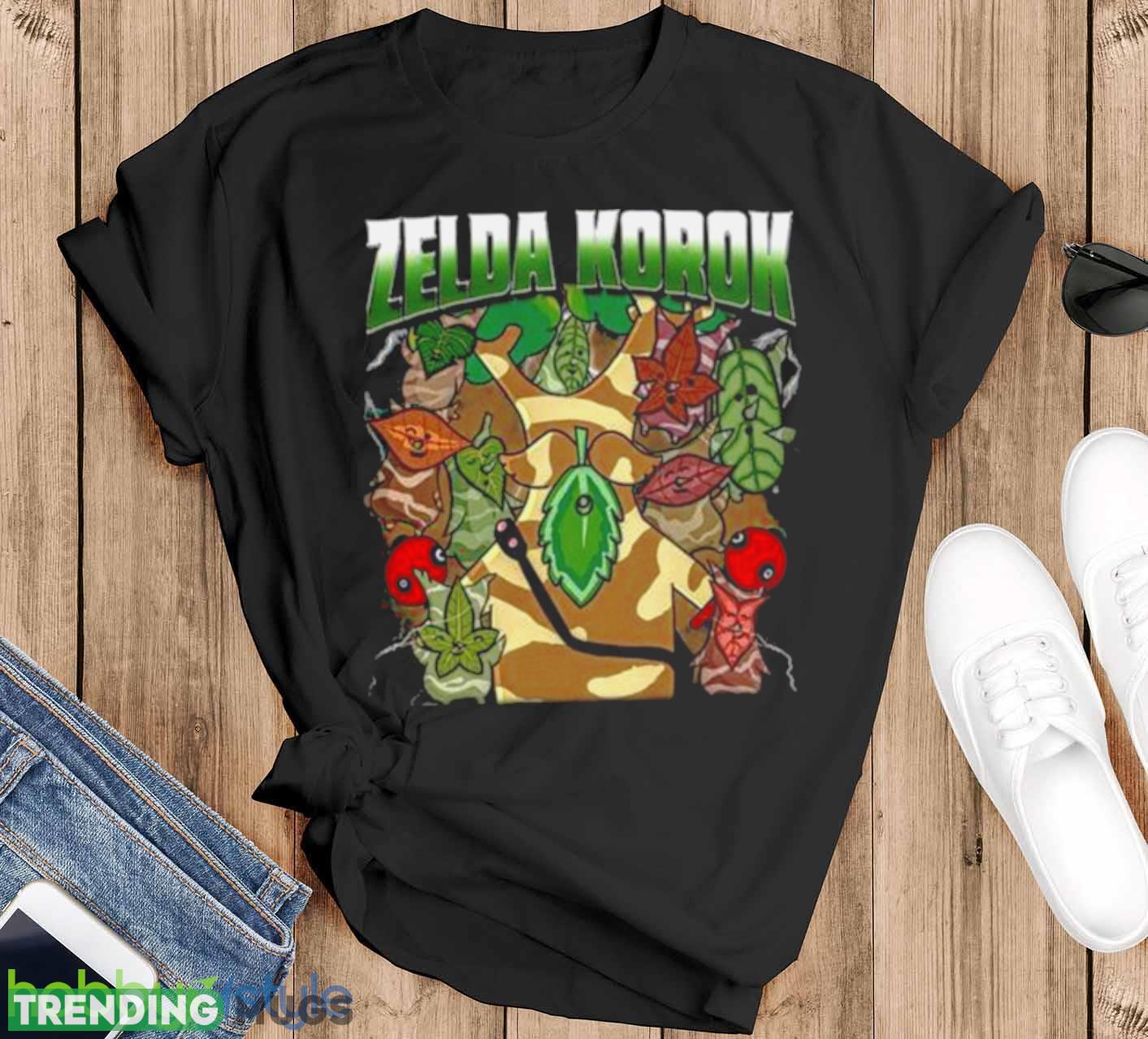 Zelda Korok Flora Of Hyrule Shirt Product Photo 1 Zelda Korok Flora Of Hyrule Shirt Product Photo 1
