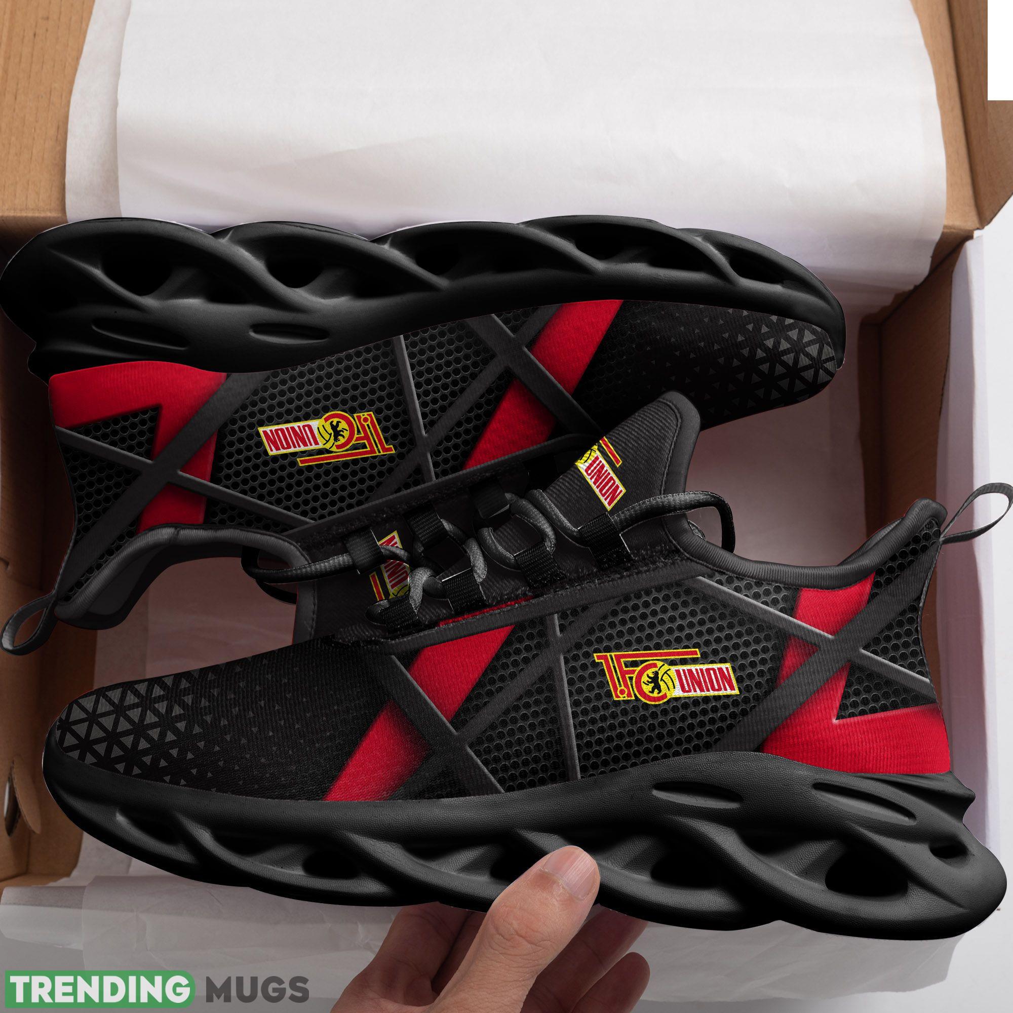 1FC Union Berlin Logo Running Sneaker Custom Name Max Soul Shoes Max Soul 1FC Union Berlin Logo Running Sneaker Custom Name Max Soul Shoes Max Soul