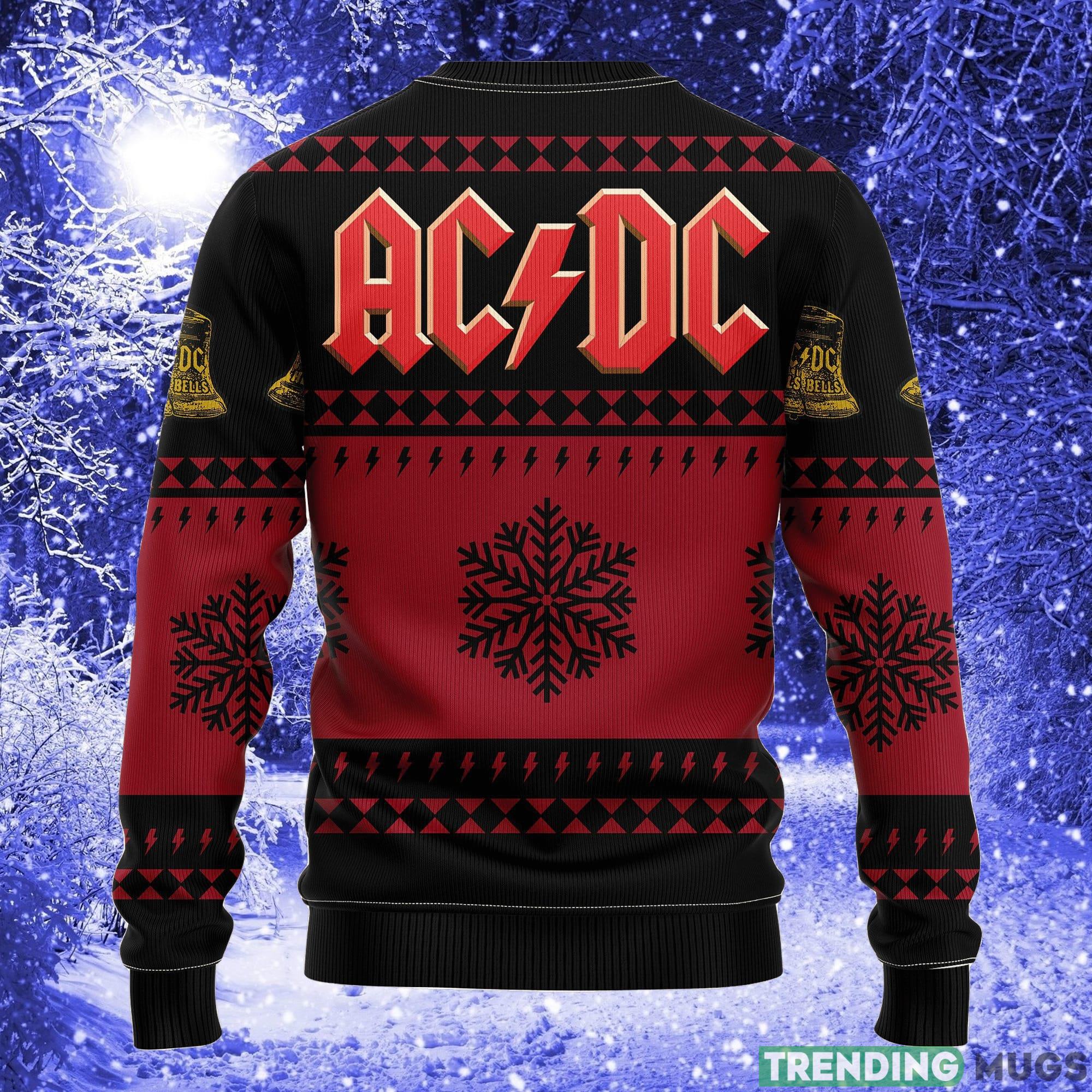 Acdc Red Thanksgiving Women Mens Ugly Christmas Sweater 3D Sweater Acdc Red Thanksgiving Women Mens Ugly Christmas Sweater 3D Sweater