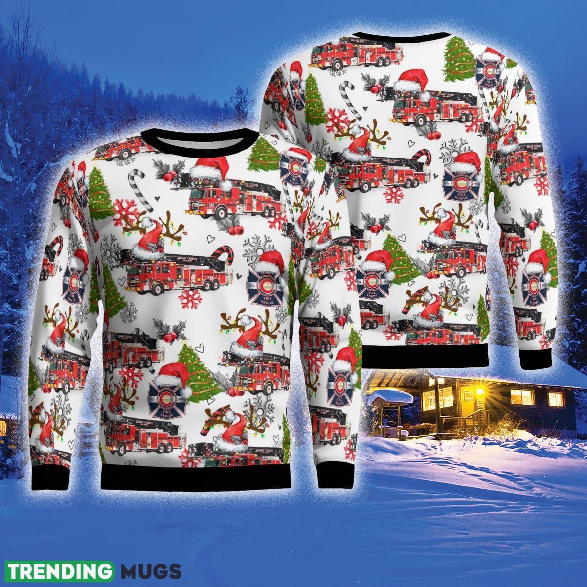 Adams County Fire Rescue Denver Colorado 3D Sweater For Men And Women Gift For Christmas - Adams County Fire Rescue, Denver, Colorado Christmas Ugly Sweater_1 Adams County Fire Rescue Denver Colorado 3D Sweater For Men And Women Gift For Christmas - Adams County Fire Rescue, Denver, Colorado Christmas Ugly Sweater_1