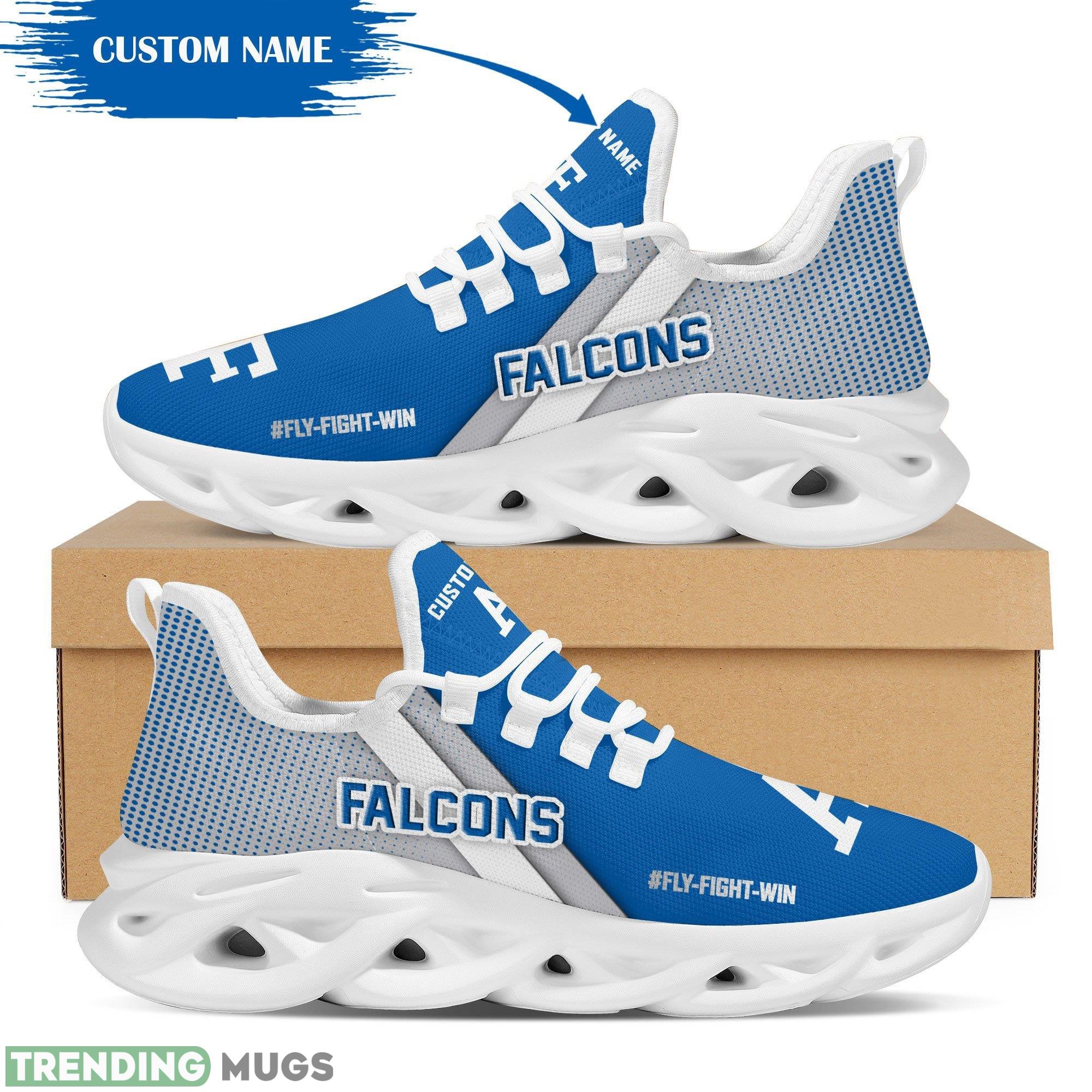 Air Force Falcons Logo Custom Name Running Sneaker Max Soul Shoes In Blue And Gray - Air Force Falcons Logo Custom Name Pattern 3D Max Soul Sneaker Shoes In Blue And Gray_1 Air Force Falcons Logo Custom Name Running Sneaker Max Soul Shoes In Blue And Gray - Air Force Falcons Logo Custom Name Pattern 3D Max Soul Sneaker Shoes In Blue And Gray_1
