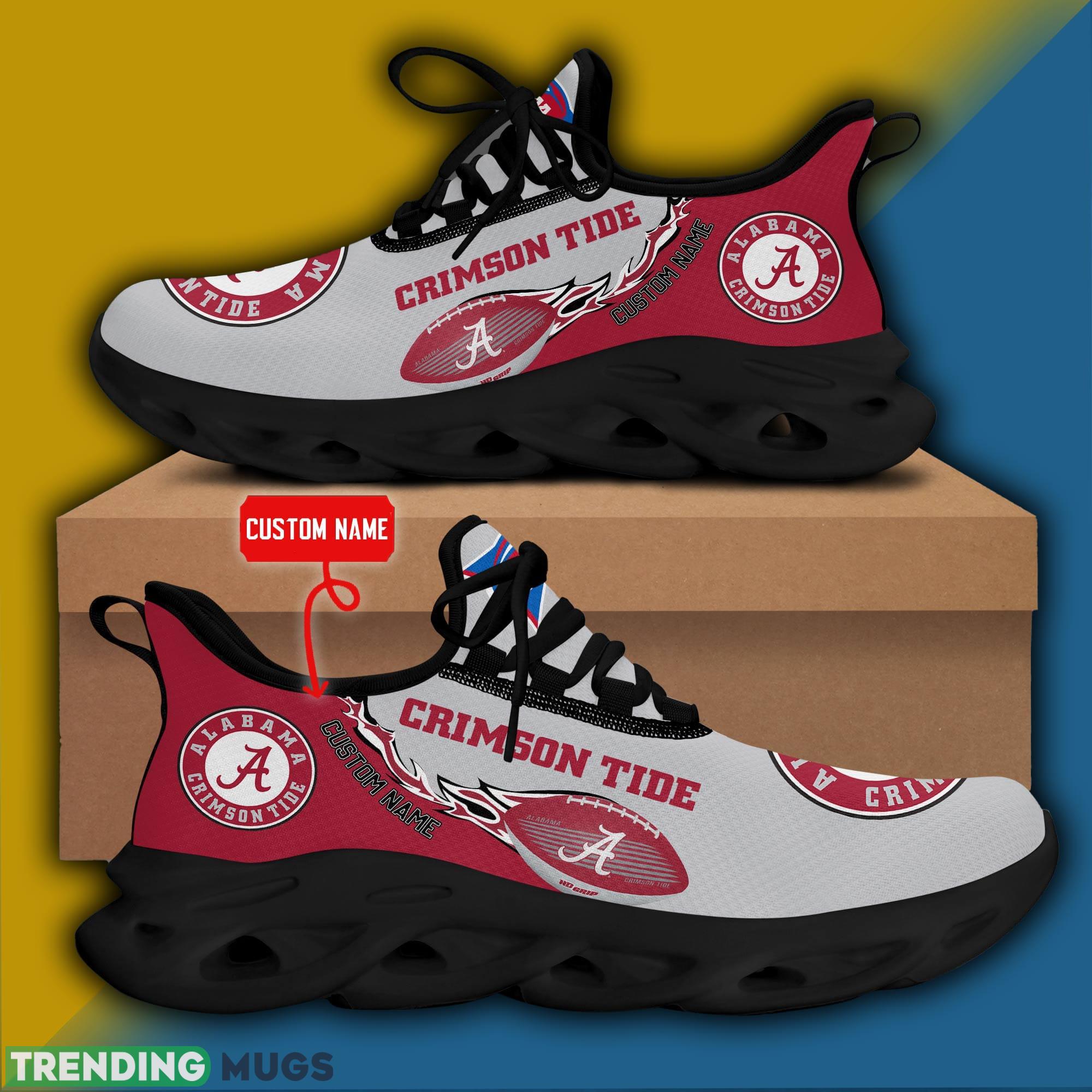 Alabama Crimson Tide NCCA Logo New Style Max Soul Shoes Custom Name - Alabama Crimson Tide NCCA Logo New Style Max Soul Shoes Custom Name_1 Alabama Crimson Tide NCCA Logo New Style Max Soul Shoes Custom Name - Alabama Crimson Tide NCCA Logo New Style Max Soul Shoes Custom Name_1