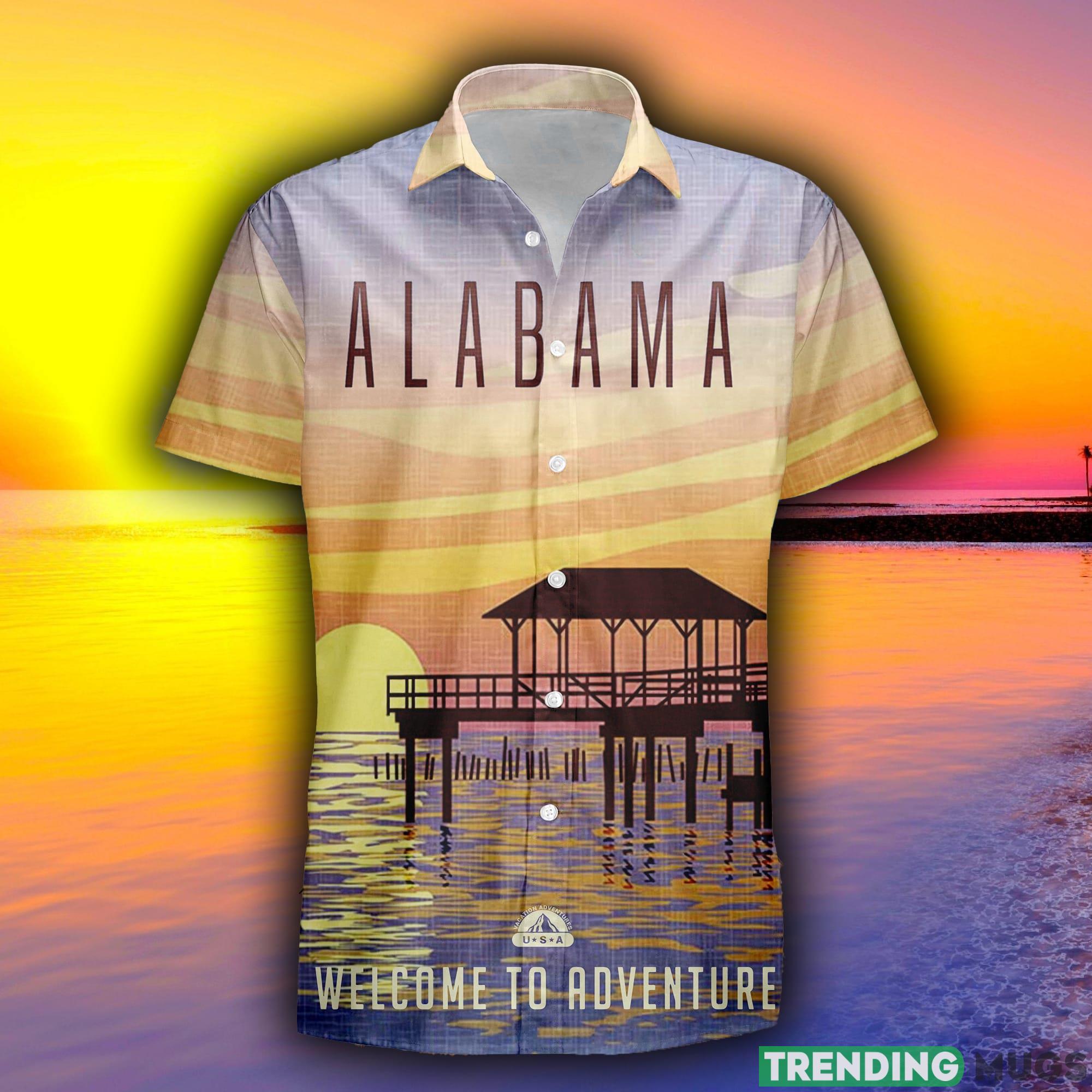 Alabama Retro Style Travel Summer 3D Hawaiian Shirt Gift For Men And Women Fans - Alabama Retro Style Travel Summer 3D Hawaiian Shirt Gift For Men And Women Fans Alabama Retro Style Travel Summer 3D Hawaiian Shirt Gift For Men And Women Fans - Alabama Retro Style Travel Summer 3D Hawaiian Shirt Gift For Men And Women Fans