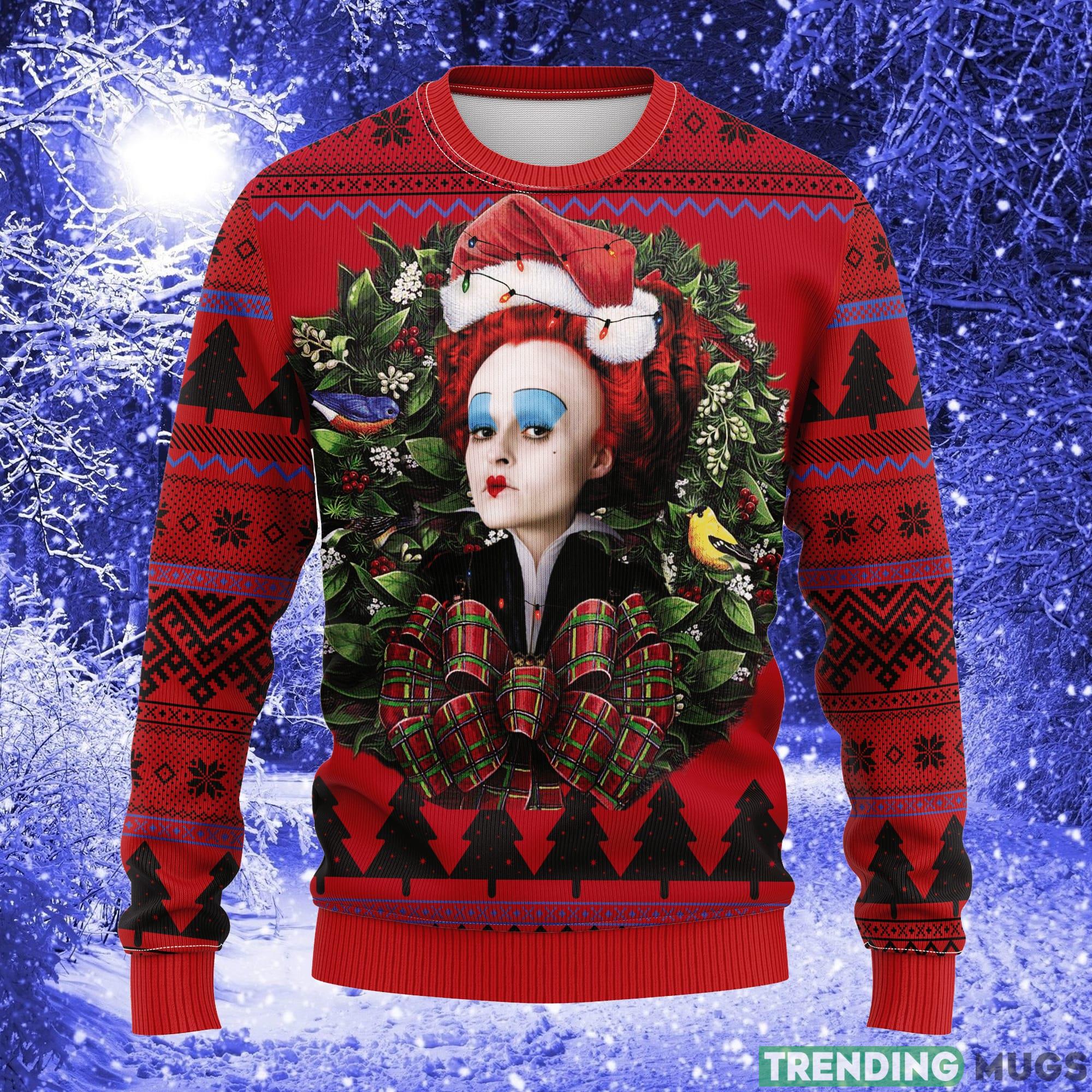 Alice In Wonderland Red Queen Noel Mc Thanksgiving Women Mens Ugly Christmas Sweater - Alice In Wonderland Red Queen Noel Mc Ugly Christmas Sweater Thanksgiving Gift Alice In Wonderland Red Queen Noel Mc Thanksgiving Women Mens Ugly Christmas Sweater - Alice In Wonderland Red Queen Noel Mc Ugly Christmas Sweater Thanksgiving Gift