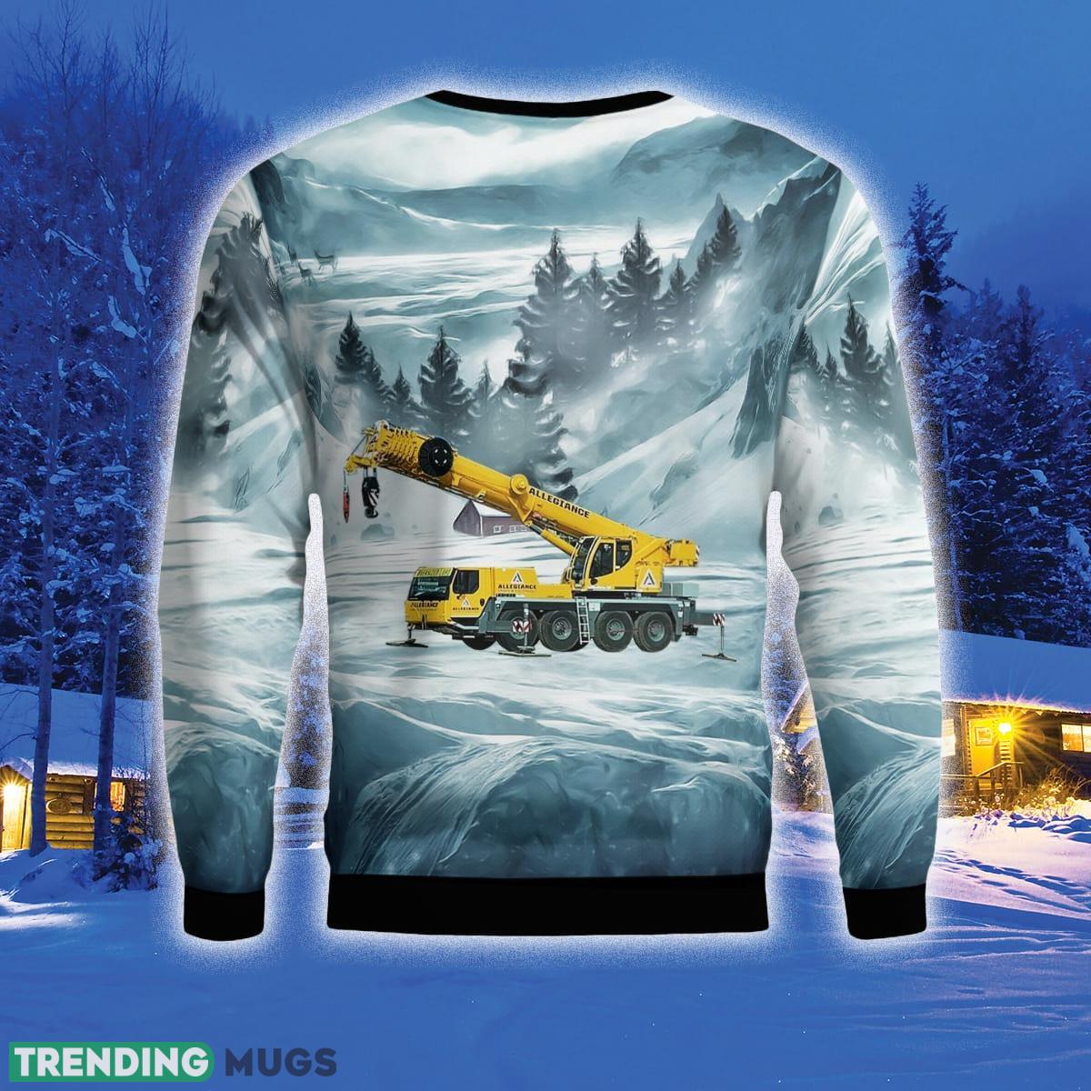 ALLEGIANCE CRANE & EQUIPMENT 3D Sweater Style 6 Gift For Ugly Christmas 3D Sweater ALLEGIANCE CRANE & EQUIPMENT 3D Sweater Style 6 Gift For Ugly Christmas 3D Sweater