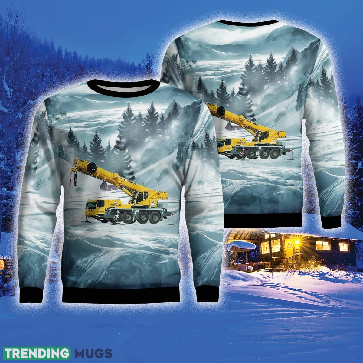 ALLEGIANCE CRANE & EQUIPMENT 3D Sweater Style 6 Gift For Ugly Christmas - ALLEGIANCE CRANE & EQUIPMENT Ugly Sweater_1 ALLEGIANCE CRANE & EQUIPMENT 3D Sweater Style 6 Gift For Ugly Christmas - ALLEGIANCE CRANE & EQUIPMENT Ugly Sweater_1