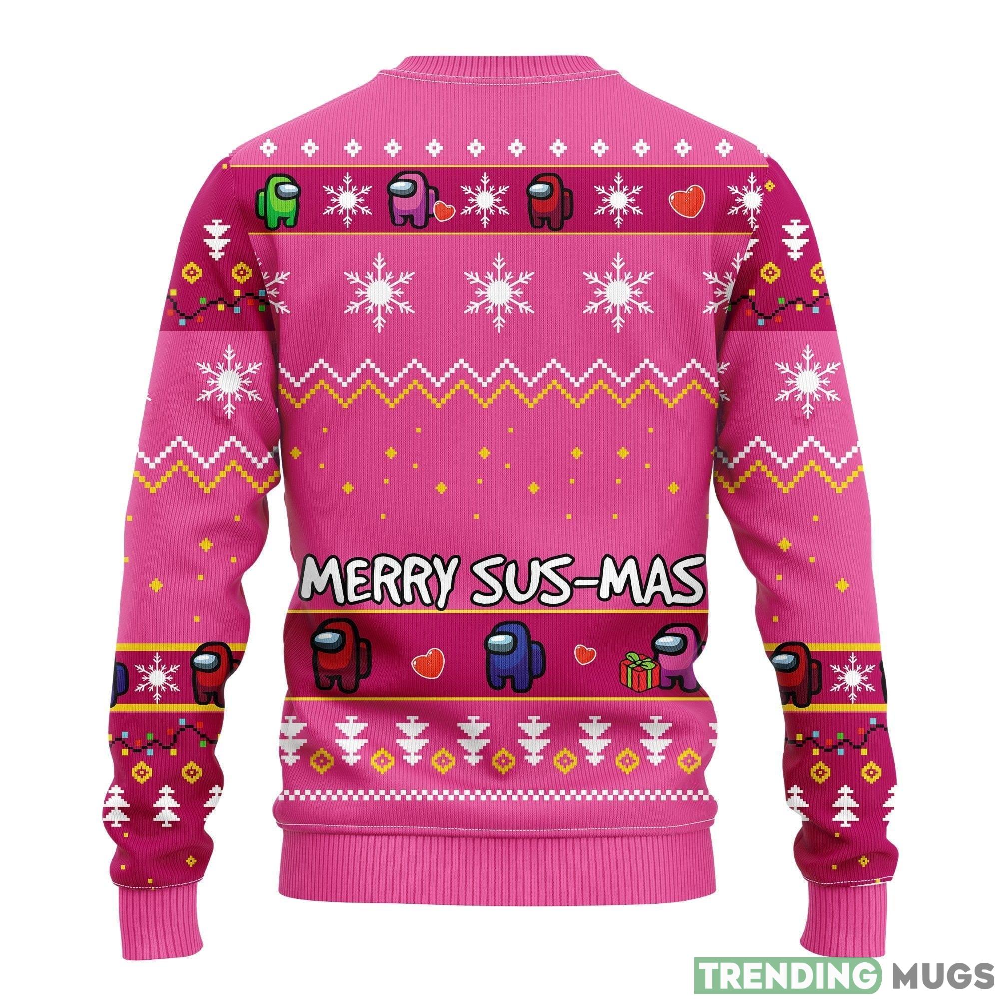 Among Us Merry Sus Thanksgiving Women Mens Ugly Christmas Sweater 3D Sweater Among Us Merry Sus Thanksgiving Women Mens Ugly Christmas Sweater 3D Sweater