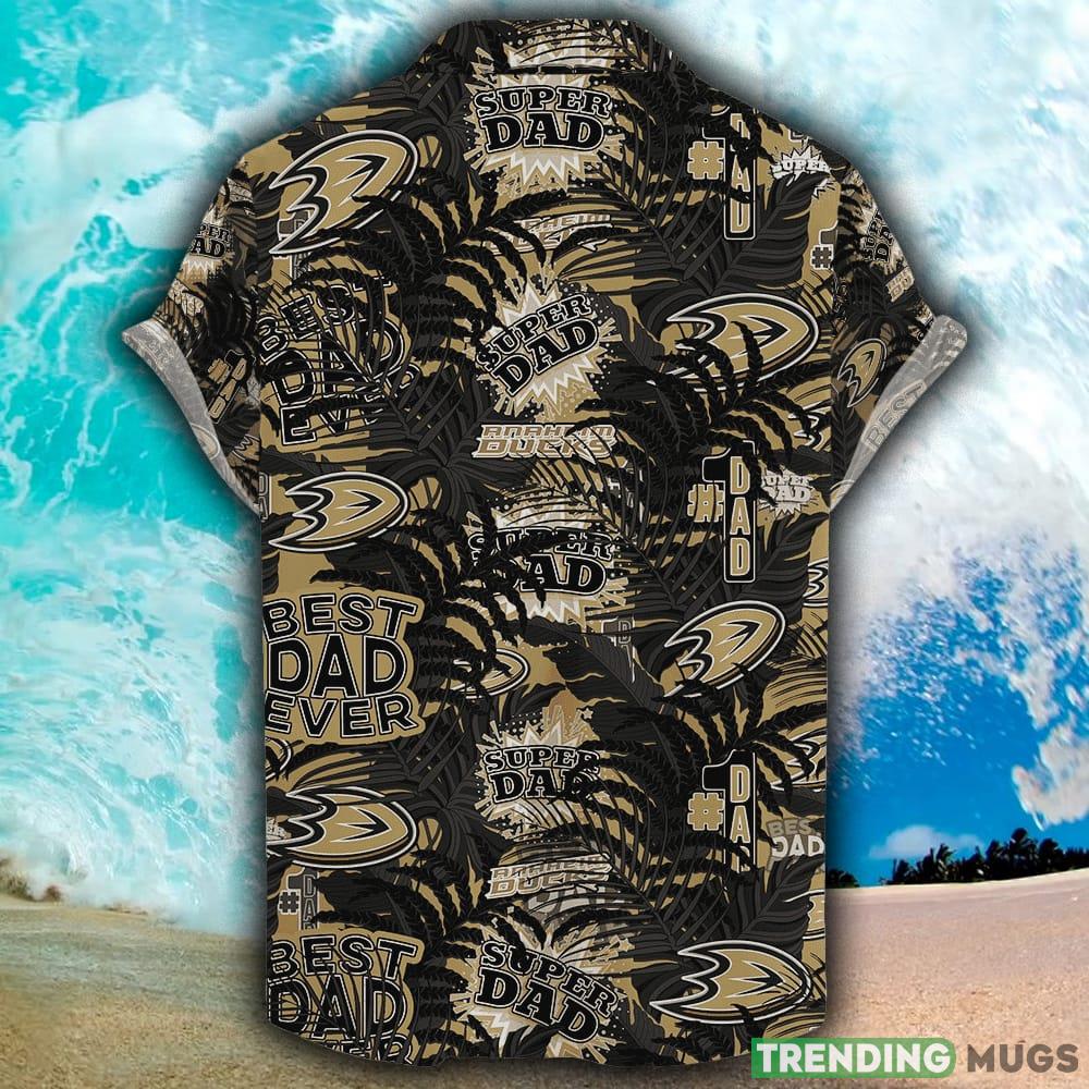 Anaheim Ducks Hawaiian Father’s Day NHL Summer Beach Gift Mens For Fans Hawaiian Shirt Anaheim Ducks Hawaiian Father’s Day NHL Summer Beach Gift Mens For Fans Hawaiian Shirt