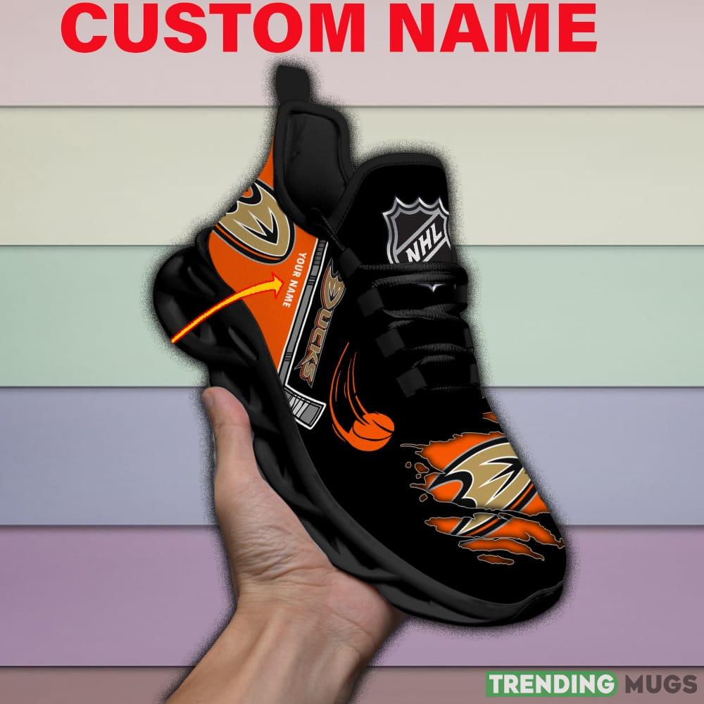 Anaheim Ducks NHL Max Soul Shoes Custom Name For Men And Women Running Sneakers - Anaheim Ducks-Personalized NHL Max Soul Shoes v2_1 Anaheim Ducks NHL Max Soul Shoes Custom Name For Men And Women Running Sneakers - Anaheim Ducks-Personalized NHL Max Soul Shoes v2_1