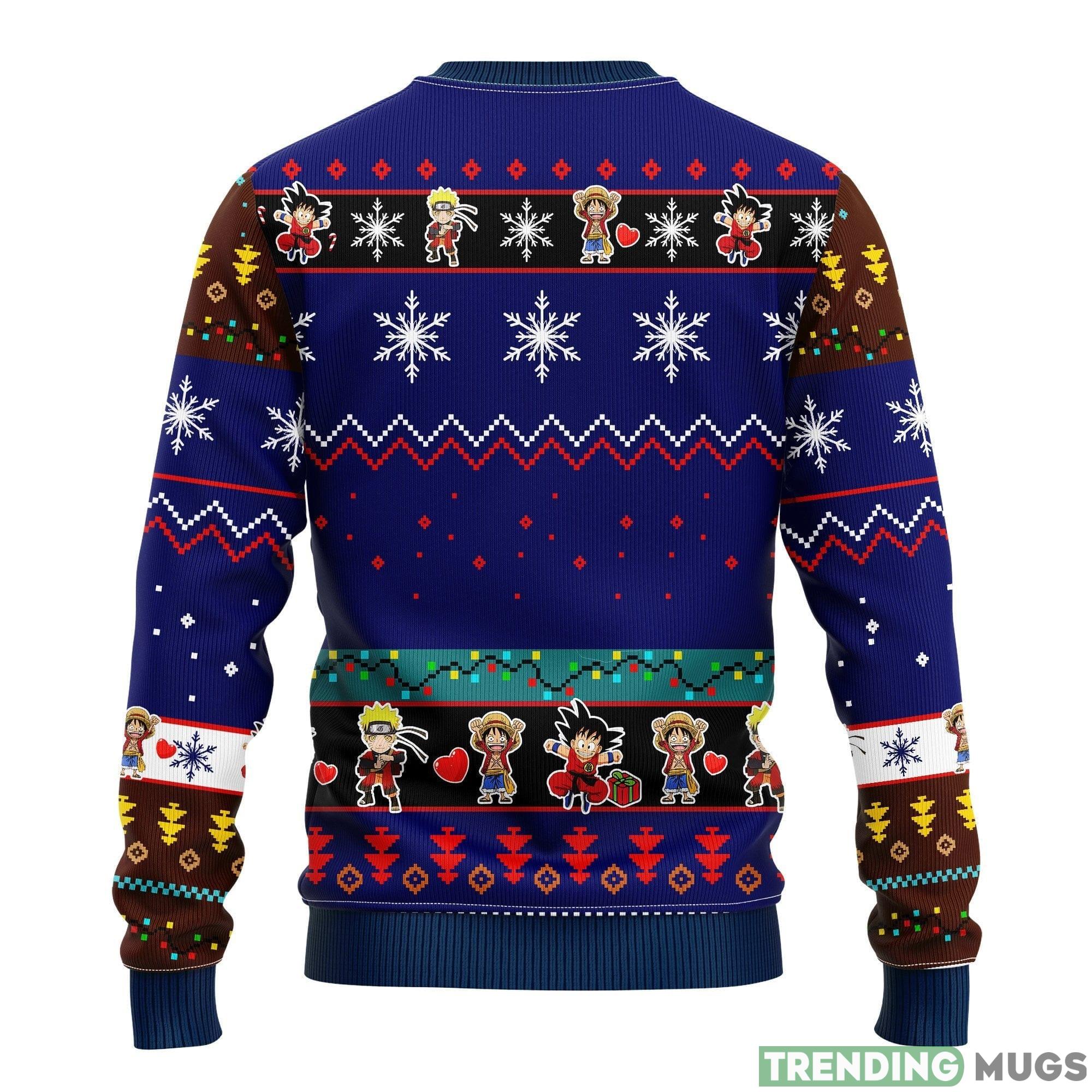 Anime 1 Thanksgiving Women Mens Ugly Christmas Sweater 3D Sweater Anime 1 Thanksgiving Women Mens Ugly Christmas Sweater 3D Sweater