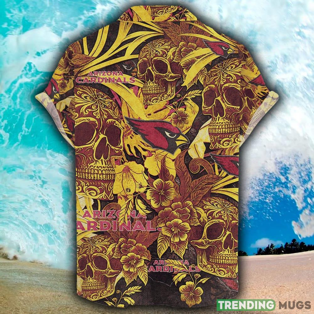 Arizona Cardinals Hawaiian Jungle Skull NFL Beach Summer Men And Women For Fans Gift Hawaiian Shirt Arizona Cardinals Hawaiian Jungle Skull NFL Beach Summer Men And Women For Fans Gift Hawaiian Shirt
