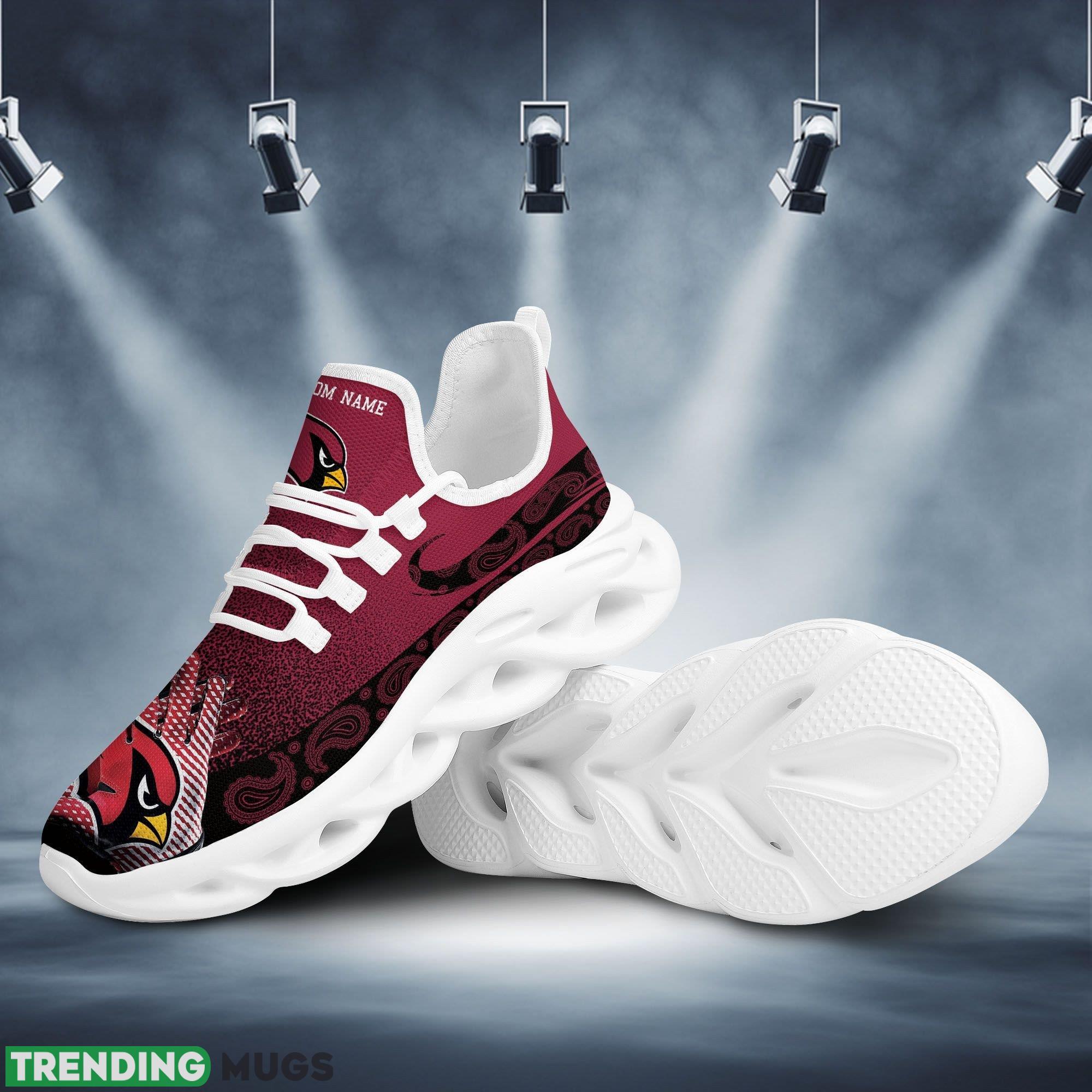 Arizona Cardinals Logo Running Sneaker Custom Name Max Soul Shoes - Arizona Cardinals Logo Pattern Custom Name 3D Max Soul Sneaker Shoes_1 Arizona Cardinals Logo Running Sneaker Custom Name Max Soul Shoes - Arizona Cardinals Logo Pattern Custom Name 3D Max Soul Sneaker Shoes_1