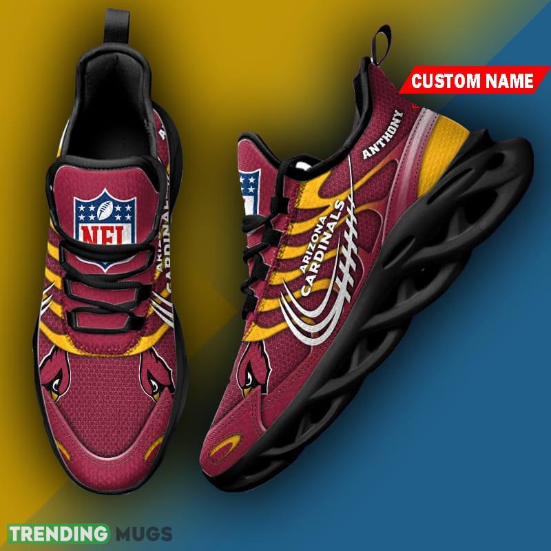 Arizona Cardinals NFL New Style Max Soul Shoes Custom Name Gift For Men Women Max Soul Arizona Cardinals NFL New Style Max Soul Shoes Custom Name Gift For Men Women Max Soul