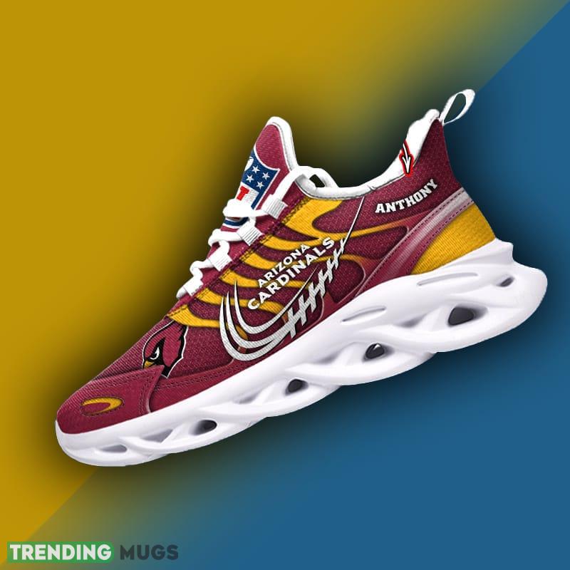 Arizona Cardinals NFL New Style Max Soul Shoes Custom Name Gift For Men Women Max Soul Arizona Cardinals NFL New Style Max Soul Shoes Custom Name Gift For Men Women Max Soul