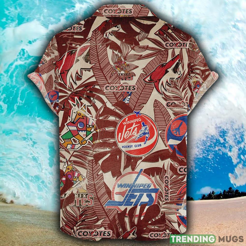 Arizona Coyotes Hawaiian Retro Logo NHLTropical Beach Men And Women Gift For Fans Hawaiian Shirt Arizona Coyotes Hawaiian Retro Logo NHLTropical Beach Men And Women Gift For Fans Hawaiian Shirt