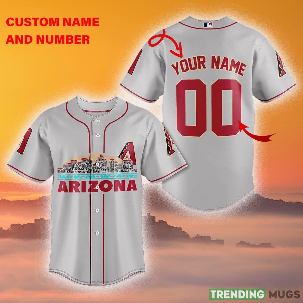 Arizona Diamondbacks MLB Jersey Shirt Custom Number And Name For Men And Women Gift Fans - Arizona Diamondbacks-MLB Teams Custom Name And Number Baseball Jersey_1 Arizona Diamondbacks MLB Jersey Shirt Custom Number And Name For Men And Women Gift Fans - Arizona Diamondbacks-MLB Teams Custom Name And Number Baseball Jersey_1