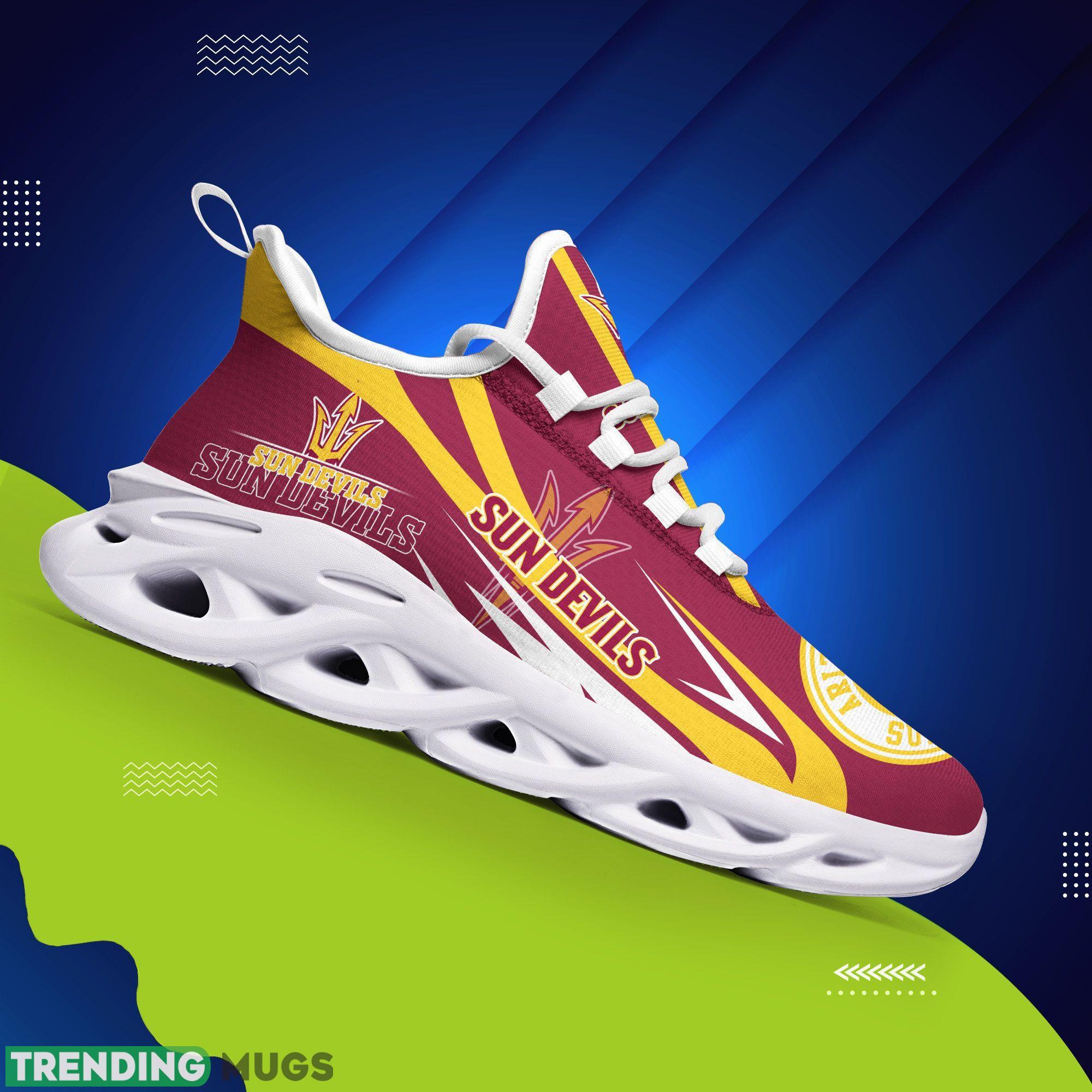Arizona State Sun Devils Logo Line Running Sneaker Custom Name Max Soul Shoes Max Soul Arizona State Sun Devils Logo Line Running Sneaker Custom Name Max Soul Shoes Max Soul