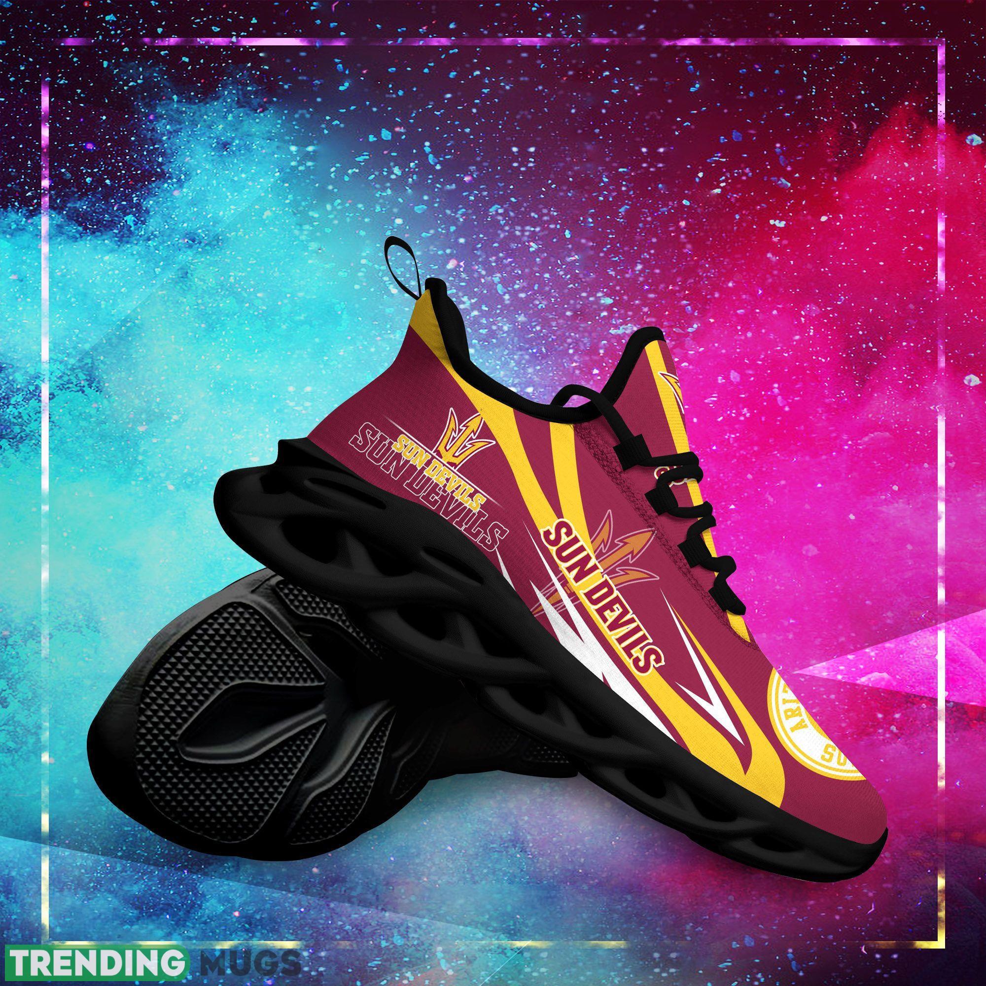 Arizona State Sun Devils Logo Line Running Sneaker Custom Name Max Soul Shoes Max Soul Arizona State Sun Devils Logo Line Running Sneaker Custom Name Max Soul Shoes Max Soul