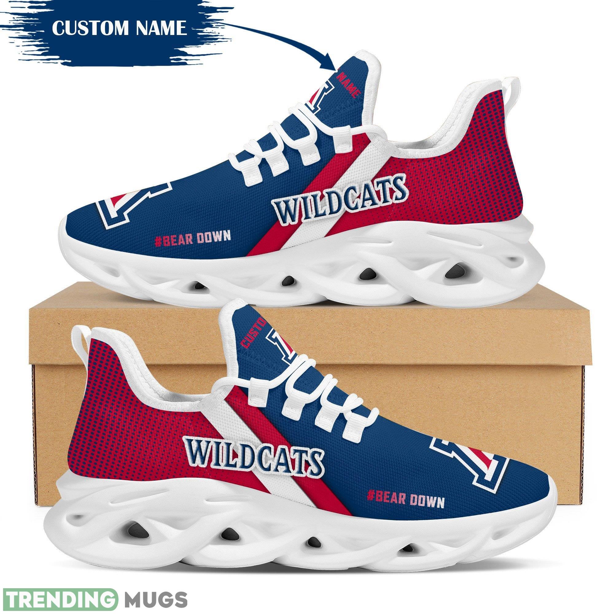 Arizona Wildcats Logo Custom Name Running Sneaker In Blue And Red Max Soul Shoes - Arizona Wildcats Logo Custom Name Pattern In Blue And Red 3D Max Soul Sneaker Shoes_1 Arizona Wildcats Logo Custom Name Running Sneaker In Blue And Red Max Soul Shoes - Arizona Wildcats Logo Custom Name Pattern In Blue And Red 3D Max Soul Sneaker Shoes_1