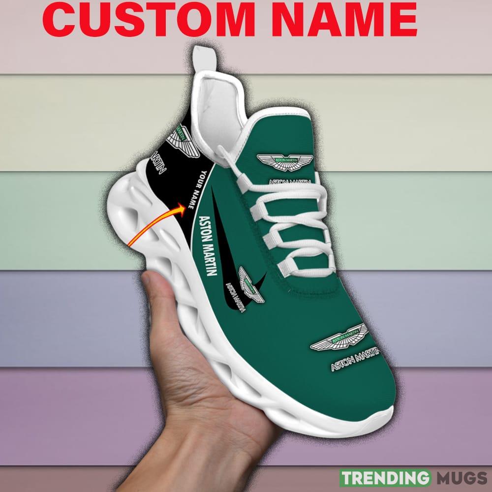 Aston Martin Car Max Soul Shoes Custom Name For Men And Women Running Sneakers Max Soul Aston Martin Car Max Soul Shoes Custom Name For Men And Women Running Sneakers Max Soul