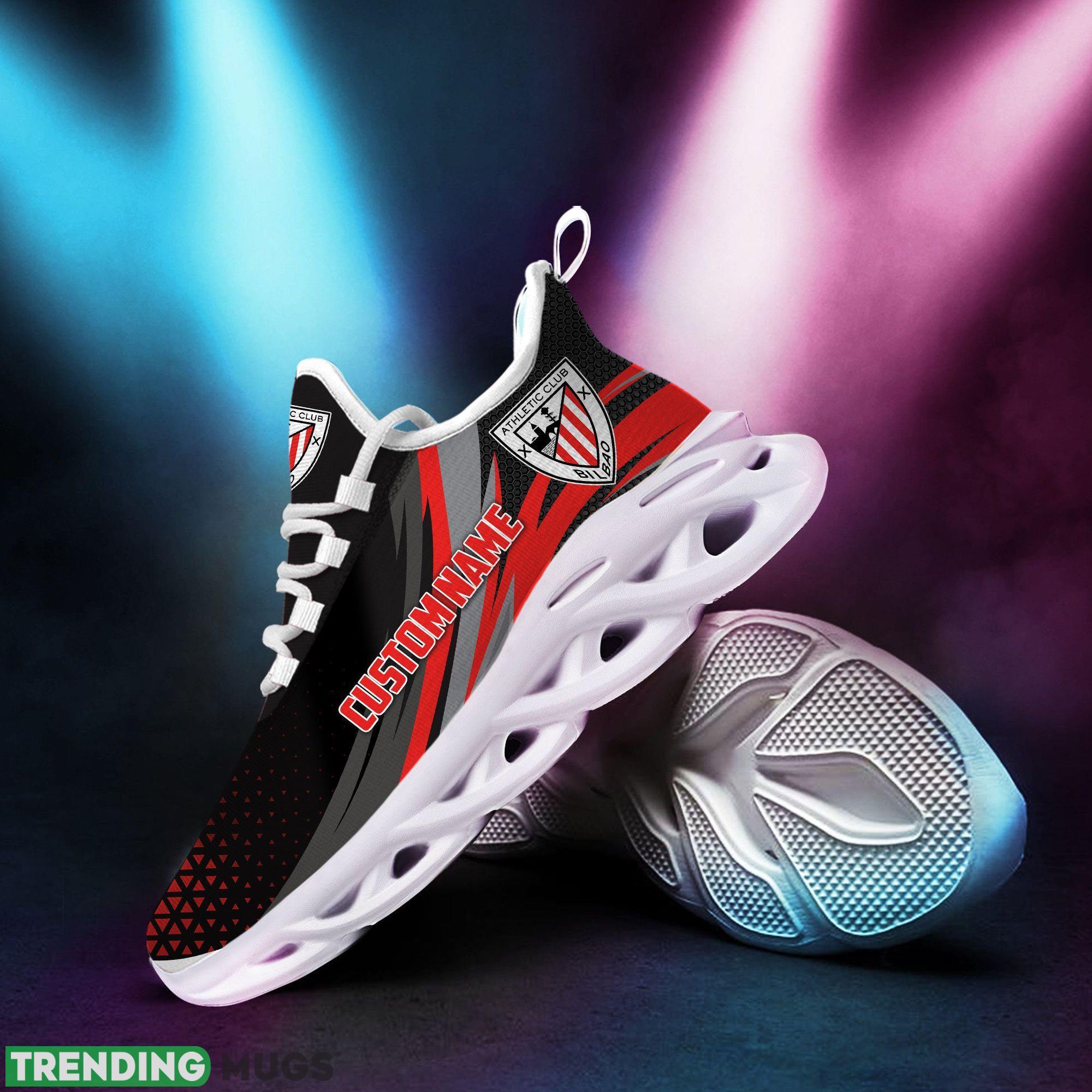 Athletic Bilbao Logo Running Sneaker Custom Name Max Soul Shoes Max Soul Athletic Bilbao Logo Running Sneaker Custom Name Max Soul Shoes Max Soul