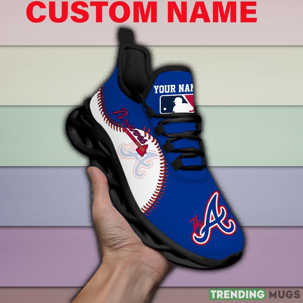 Atlanta braves Mix Jerseys MLB Max Soul Shoes Custom Name For Men And Women Running Sneakers Max Soul Atlanta braves Mix Jerseys MLB Max Soul Shoes Custom Name For Men And Women Running Sneakers Max Soul