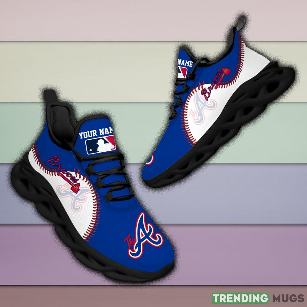 Atlanta braves Mix Jerseys MLB Max Soul Shoes Custom Name For Men And Women Running Sneakers Max Soul Atlanta braves Mix Jerseys MLB Max Soul Shoes Custom Name For Men And Women Running Sneakers Max Soul