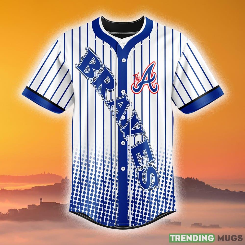 Atlanta braves Premium MLB Jersey Shirt Custom Number And Name For Men And Women Gift Fans Football Jersey Atlanta braves Premium MLB Jersey Shirt Custom Number And Name For Men And Women Gift Fans Football Jersey