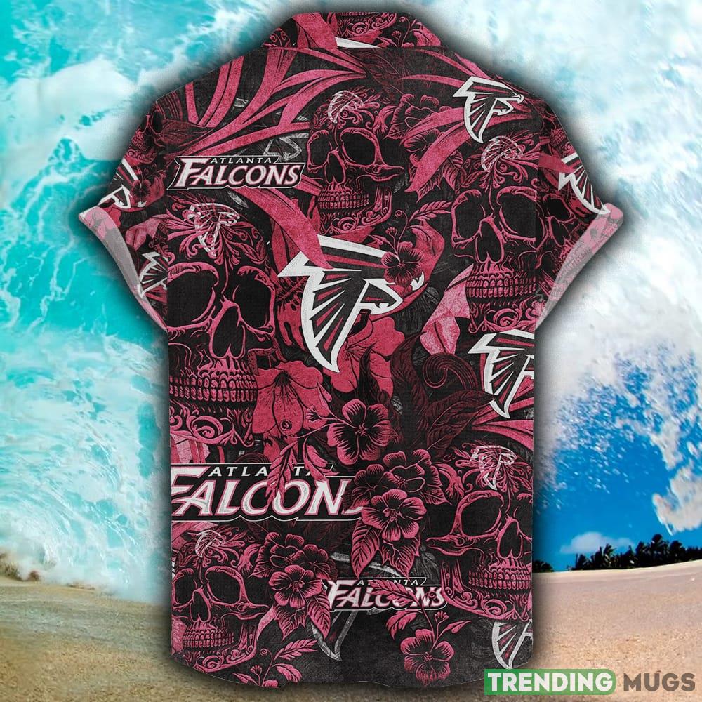 Atlanta Falcons Hawaiian Jungle Skull NFL Beach Summer Men And Women For Fans Gift Hawaiian Shirt Atlanta Falcons Hawaiian Jungle Skull NFL Beach Summer Men And Women For Fans Gift Hawaiian Shirt