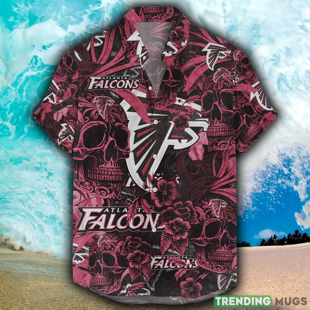 Atlanta Falcons Hawaiian Jungle Skull NFL Beach Summer Men And Women For Fans Gift - Atlanta Falcons Hawaiian Jungle Skull NFL_1 Atlanta Falcons Hawaiian Jungle Skull NFL Beach Summer Men And Women For Fans Gift - Atlanta Falcons Hawaiian Jungle Skull NFL_1