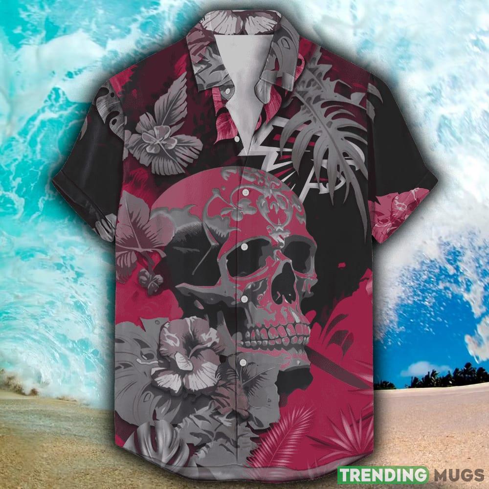 Atlanta Falcons Hawaiian Signature Skull NFL Beach Summer Men And Women For Fans Gift - Atlanta Falcons Hawaiian Signature Skull NFL_1 Atlanta Falcons Hawaiian Signature Skull NFL Beach Summer Men And Women For Fans Gift - Atlanta Falcons Hawaiian Signature Skull NFL_1