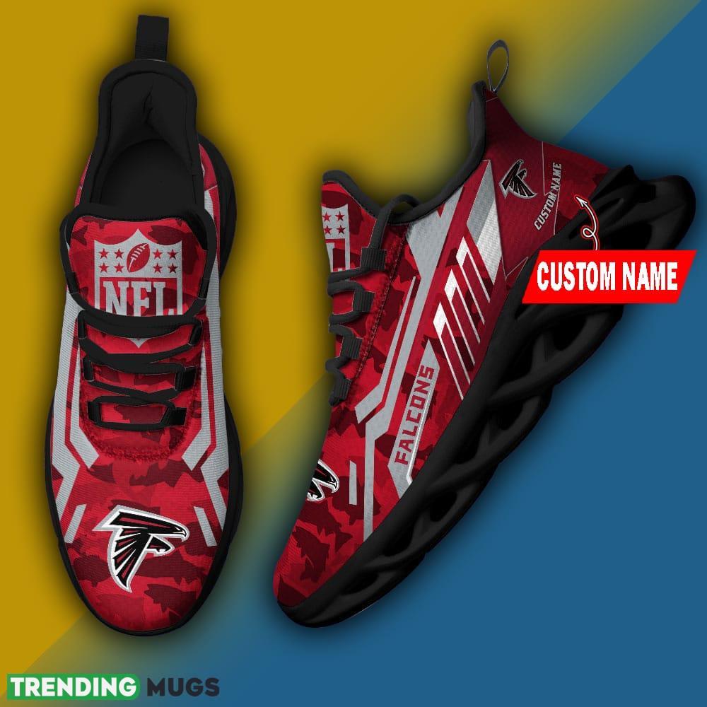 Atlanta Falcons NFL Personalized Name Max Soul Chunky Sneaker Camo Fishing Max Soul Atlanta Falcons NFL Personalized Name Max Soul Chunky Sneaker Camo Fishing Max Soul