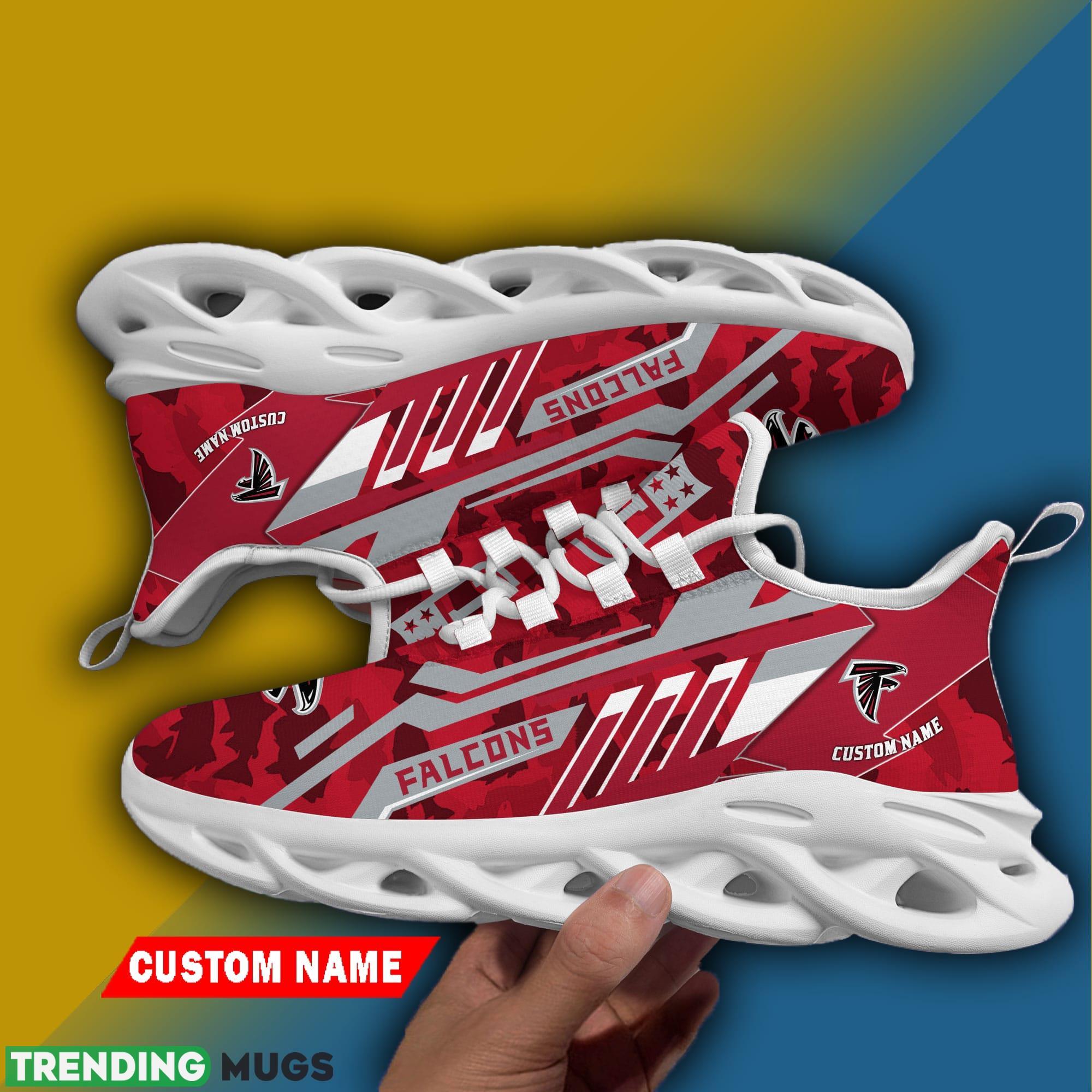 Atlanta Falcons NFL Personalized Name Max Soul Chunky Sneaker Camo Fishing Max Soul Atlanta Falcons NFL Personalized Name Max Soul Chunky Sneaker Camo Fishing Max Soul